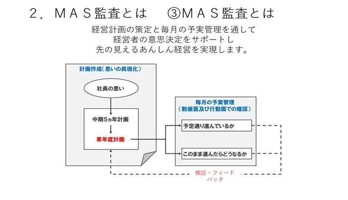 MAS監査の提案書の例